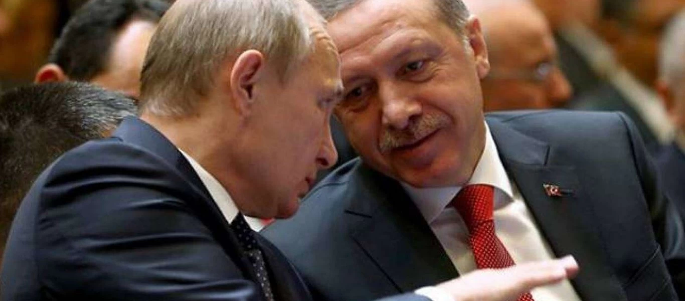 Πρόσκληση Β.Πούτιν σε Ρ.Τ.Ερντογάν: «Έλα στη Μόσχα»
